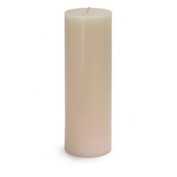 Zest Candle CPZ-094-12 3 x 9 in. Ivory Pillar Candles, 12PK CPZ-094_12 - main